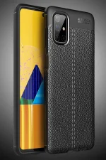 Newface Samsung Galaxy M51 Kılıf Auto Focus Kapak - Siyah - Görsel 2