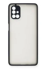 Newface Samsung Galaxy M51 Kılıf Montreal Silikon Kapak - Lacivert - Görsel 2