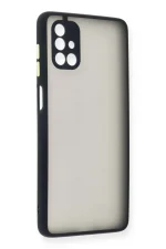 Newface Samsung Galaxy M51 Kılıf Montreal Silikon Kapak - Lacivert