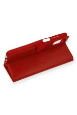 Newface Samsung Galaxy M51 Trend S Plus Kapaklı Kılıf - Kırmızı - Görsel 3