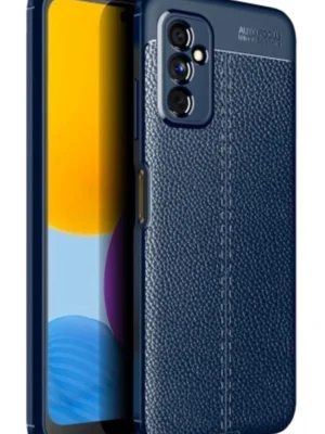 Newface Samsung Galaxy M52 5G Kılıf Auto Focus Kapak - Lacivert