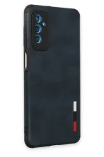 Newface Samsung Galaxy M52 5G Kılıf Loop Deri Silikon - Lacivert - Görsel 2