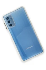 Newface Samsung Galaxy M52 5G Kılıf Miami Şeffaf Silikon - Şeffaf - Görsel 2
