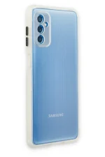 Newface Samsung Galaxy M52 5G Kılıf Miami Şeffaf Silikon - Şeffaf - Görsel 3