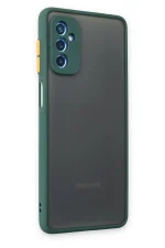 Newface Samsung Galaxy M52 5G Kılıf Montreal Silikon Kapak - Yeşil - Görsel 2