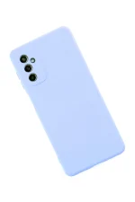 Newface Samsung Galaxy M52 5G Kılıf Nano içi Kadife Silikon - Lila - Görsel 2