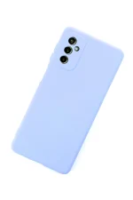 Newface Samsung Galaxy M52 5G Kılıf Nano içi Kadife Silikon - Lila - Görsel 3