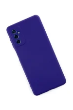 Newface Samsung Galaxy M52 5G Kılıf Nano içi Kadife Silikon - Mor - Görsel 2