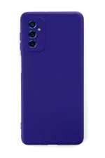 Newface Samsung Galaxy M52 5G Kılıf Nano içi Kadife Silikon - Mor