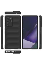 Newface Samsung Galaxy Note 20 Ultra Kılıf Optimum Silikon - Siyah - Görsel 3