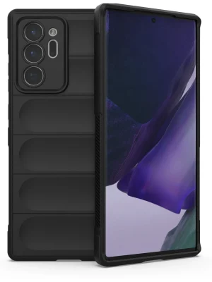 Newface Samsung Galaxy Note 20 Ultra Kılıf Optimum Silikon - Siyah