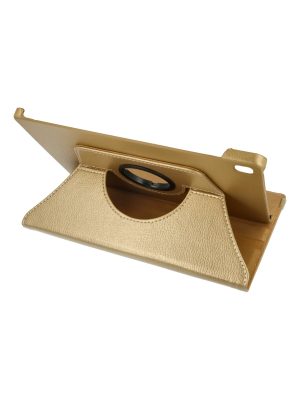 Newface Samsung Galaxy P610 Tab S6 Lite 10.4 Kılıf 360 Tablet Deri  Kılıf - Gold