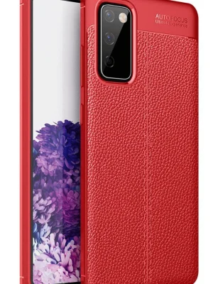 Newface Samsung Galaxy S20 FE Kılıf Auto Focus Kapak - Kırmızı