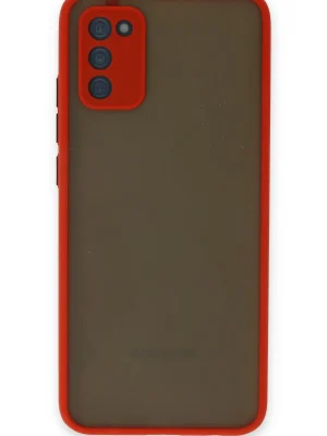 Newface Samsung Galaxy S20 FE Kılıf Montreal Silikon Kapak - Kırmızı