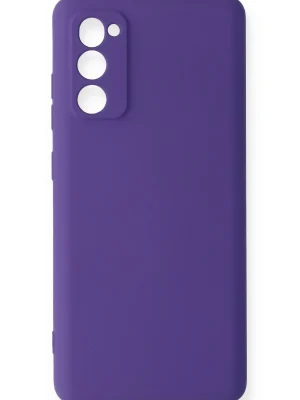 Newface Samsung Galaxy S20 FE Kılıf Nano içi Kadife Silikon - Mor