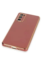 Newface Samsung Galaxy S20 FE Kılıf Volet Silikon - Kırmızı - Görsel 5