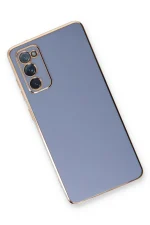 Newface Samsung Galaxy S20 FE Kılıf Volet Silikon - Mavi - Görsel 3