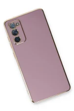 Newface Samsung Galaxy S20 FE Kılıf Volet Silikon - Mor - Görsel 3