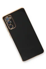 Newface Samsung Galaxy S20 FE Kılıf Volet Silikon - Siyah - Görsel 3