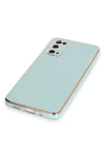 Newface Samsung Galaxy S20 Kılıf Volet Silikon - Açık Yeşil - Görsel 4