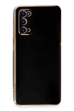 Newface Samsung Galaxy S20 Kılıf Volet Silikon - Siyah