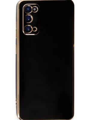 Newface Samsung Galaxy S20 Kılıf Volet Silikon - Siyah