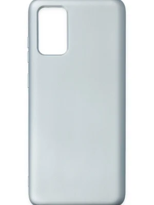 Newface Samsung Galaxy S20 Plus Kılıf Nano içi Kadife Silikon - Sky Blue