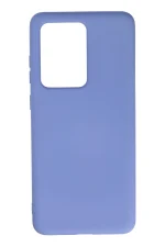 Newface Samsung Galaxy S20 Ultra Kılıf Nano içi Kadife Silikon - Lila