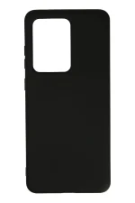 Newface Samsung Galaxy S20 Ultra Kılıf Nano içi Kadife Silikon - Siyah