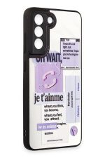 Newface Samsung Galaxy S21 FE Kılıf Mirror Desenli Kapak - Mirror - 4