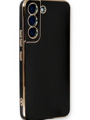 Newface Samsung Galaxy S21 FE Kılıf Volet Silikon - Siyah
