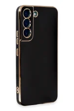 Newface Samsung Galaxy S21 Kılıf Volet Silikon - Siyah - Görsel 3