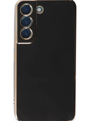 Newface Samsung Galaxy S21 Kılıf Volet Silikon - Siyah