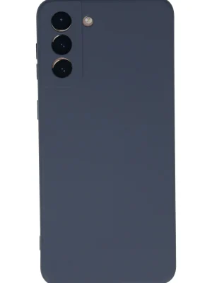 Newface Samsung Galaxy S21 Plus Kılıf Nano içi Kadife Silikon - Gri