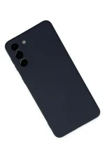 Newface Samsung Galaxy S21 Plus Kılıf Nano içi Kadife Silikon - Lacivert - Görsel 2