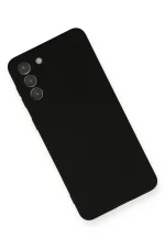 Newface Samsung Galaxy S21 Plus Kılıf Nano içi Kadife Silikon - Siyah - Görsel 3