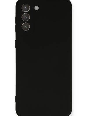 Newface Samsung Galaxy S21 Plus Kılıf Nano içi Kadife  Silikon - Siyah