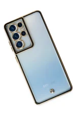 Newface Samsung Galaxy S21 Ultra Kılıf Liva Lens Silikon - Siyah - Görsel 3