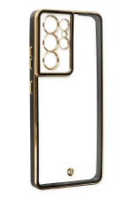 Newface Samsung Galaxy S21 Ultra Kılıf Liva Lens Silikon - Siyah - Görsel 4