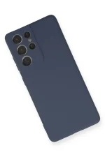 Newface Samsung Galaxy S21 Ultra Kılıf Nano içi Kadife Silikon - Gri - Görsel 2