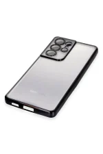 Newface Samsung Galaxy S21 Ultra Kılıf Razer Lensli Silikon - Siyah - Görsel 4