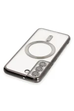 Newface Samsung Galaxy S22 Kılıf Kross Magneticsafe Kapak - Siyah - Görsel 3