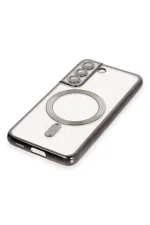 Newface Samsung Galaxy S22 Kılıf Kross Magneticsafe Kapak - Siyah - Görsel 4