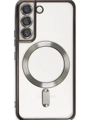 Newface Samsung Galaxy S22 Kılıf Kross Magneticsafe Kapak - Siyah