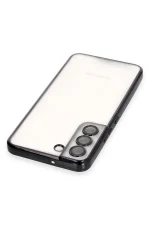 Newface Samsung Galaxy S22 Kılıf Razer Lensli Silikon - Siyah - Görsel 3