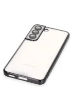 Newface Samsung Galaxy S22 Kılıf Razer Lensli Silikon - Siyah - Görsel 4