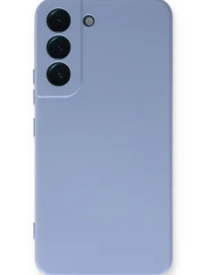 Newface Samsung Galaxy S22 Plus Kılıf Nano içi Kadife Silikon - Lila