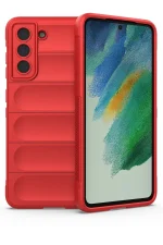 Newface Samsung Galaxy S22 Plus Kılıf Optimum Silikon - Kırmızı