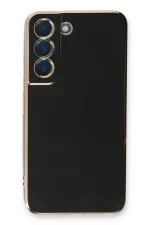 Newface Samsung Galaxy S22 Plus Kılıf Volet Silikon - Siyah - Görsel 2