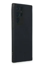 Newface Samsung Galaxy S22 Ultra Kılıf Loop Deri Silikon - Lacivert - Görsel 2